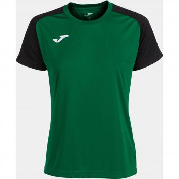 Joma Academy IV Women's Short Sleeve T-Shirt Green Black