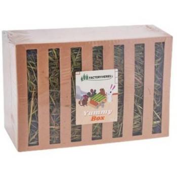 Comedero con heno Factoryherbs Yummy Box 350g
