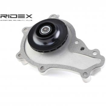 Bomba de agua RIDEX 1260W0017 con 19 dientes, compatible con OPEL, FORD y FIAT, incluye polea y junta de estanqueidad mecánica