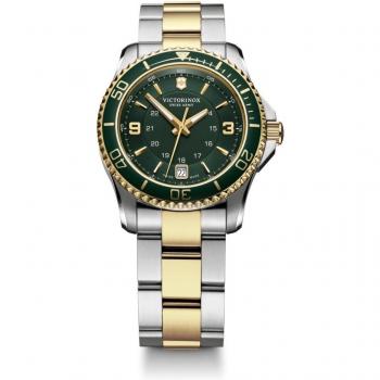 Victorinox Reloj de Mujer Maverick V241612 Acero Bicolor Oro