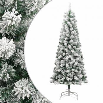 Árbol de Navidad Artificial con Bisagras y Nieve Flocada - Dimensiones 120 cm, 150 cm, 180 cm y 240 cm