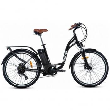 Bicicleta Eléctrica Urbana EBIKE-28.2, Aluminio, SHIMANO 7 Velocidades, Doble Frenos Disco Hidráulicos, Batería Ion Litio 36V 16