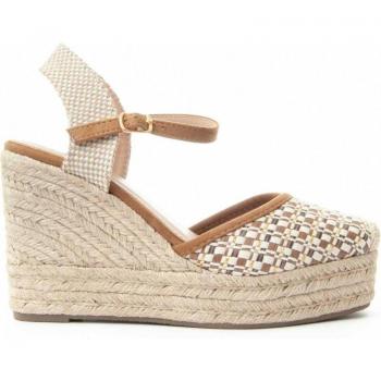 Sandalias de Mujer Montevita Spartila2 Beige con esparto de cuña