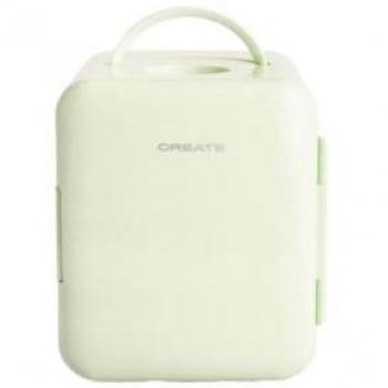 Mini refrigerador portátil 4L con función frío/calor - Verde menta