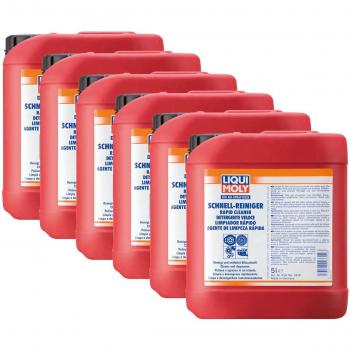 6 x Liqui Moly 3319 rápido limpiador de frenos Limpiador kaltrein Papelera 5L