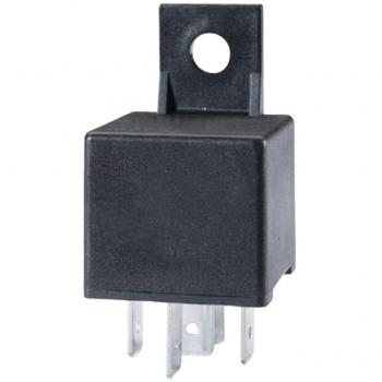HELLA 4RD 933 332-081 Relé, corriente de trabajo - 24V - 5polos - contacto conmutador - con soporte/con diodo de extinción