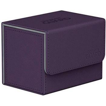 Ultimate Guard Caja de Cartas Sidewinder 80 Plus, tamaño estándar, Xeno Skin, en ámbar