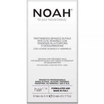 Noah Bi-Phase Scalp Treatment for Sensitive Skin with Icelandic Lichen and Witch Hazel 8x5ml