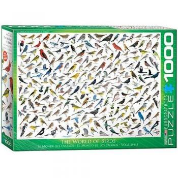 Eurographics 1000-Piece Puzzle - The World of Birds by David Sibley