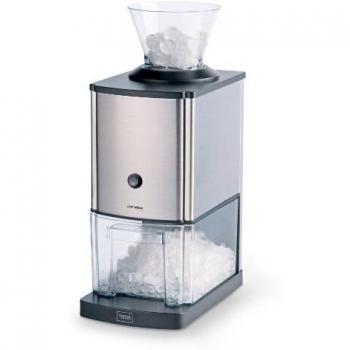 Trebs Trituradora de hielo de acero inoxidable ideal para refrescos, cócteles o preparación de postres fríos
