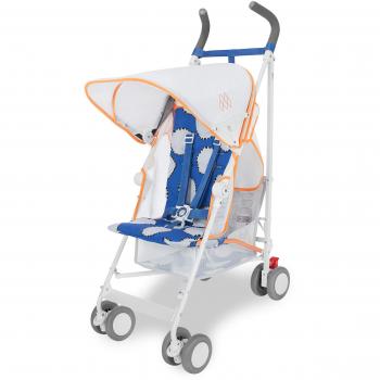 Maclaren Volo Neon Silla de paseo - ligera, de los 6 meses hasta los 25 kg, suspensión en las 4 ruedas, Capota extensible con UPF 50+