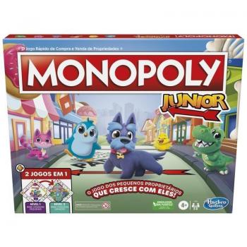 Hasbro Gaming Monopoly Junior Juego de Mesa Versión Portugués