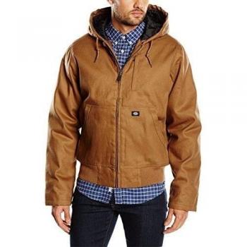 DICKIES, Jefferson - Abrigo de manga larga para hombre, color brown duck, talla Med'm