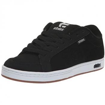 Zapatillas de Skate Etnies Kingpin para Hombre, Negro y Blanco, Talla 45 EU