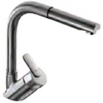 Grifo de Cocina Monomando Teka MW EXT, Color Plata