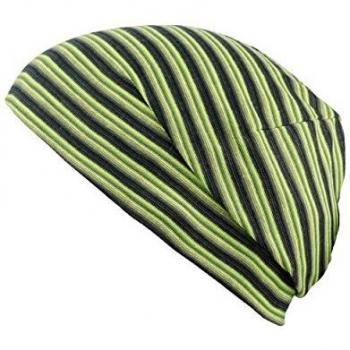 Original Buff Microfibra Reversible Gorro Buff® Amarillo Fluorescente Stripes - Microfibra Gorro Buff para Unisex, Color Multicolor, Adulto
