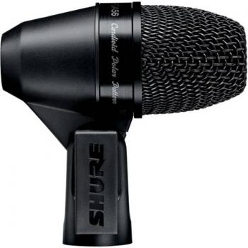 Shure PGA56-LC Dynamic Snare/Tom Instrument Microphone, No Cable