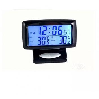 Goliton Vehicle Car Electronic Clock Electronic Clock Thermometer