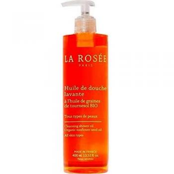 La Rosée Cleansing Shower Oil with Organic Sunflower Oil 400ml