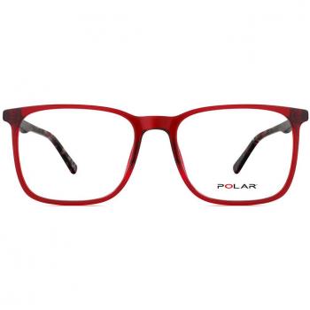 Polar 1965 22 Armazones para Hombre Rojas, Lentes Recetadas Para Hombre Rojos, Gafas Recetadas para Hombre Rojas