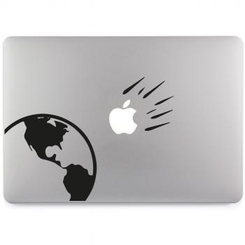 Komet Einschlag Apple MacBook Air Pro Aufkleber Skin Decal Sticker Vinyl