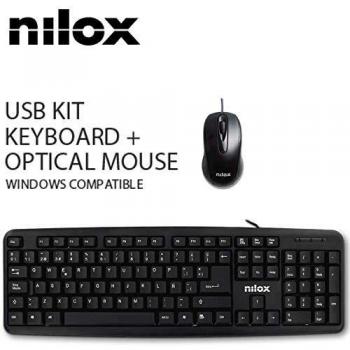 Nilox Teclado + RATÓN ÓPTICO
