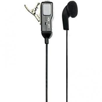Midland MA 28-L Kit de micrófono de solapa portátil con PTT para Walkie Talkie