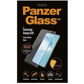 PanzerGlass Case Friendly Protector de Pantalla para Samsung Galaxy S20 - Negro