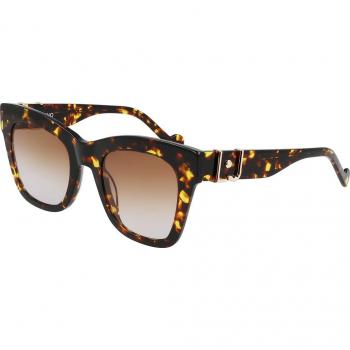 Liu Jo LJ746S 220 Unisex Sunglasses Tortoiseshell Square Shape Size 50