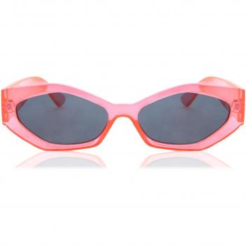 Oval Full Rim Plastic Women’s Prescription Sunglasses Red Size 54 - LMNT