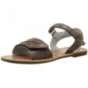 ASTONISH （アストニッシュ） Vapeur 358790-20 - Sandalias de cuero para niñas, color marrón, talla 30