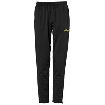 uhlsport Score Classic Pants Pantalones para Hombre, Hombre, Negro/Amarillo Fluor, L