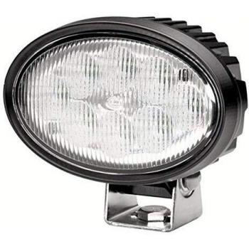 Lámpara de trabajo LED HELLA Oval 100 Gen. II - 12/24V - 4400lm - Montaje atornillado - Soporte ajustable