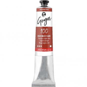 Pintura al óleo Goya 20ml rojo inglés claro