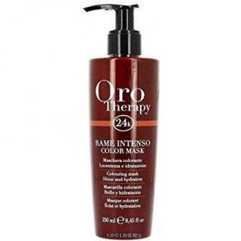 Mascarilla Iluminadora y Avivadora Oro Therapy - Gama Profesional de 9 Mascarillas para Cabello