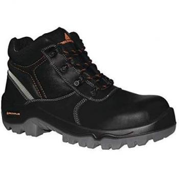 Delta plus calzado - Bota piel crupon pigmentada 39 negro
