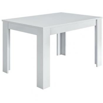 Mesa Extensible Kendra Blanca 190x90 cm para Comedor o Cocina