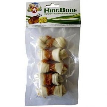 Croci King Hueso para Perro Carne de Pollo 6 cm 5 Piezas – Juego de 12