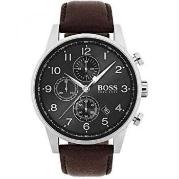 BOSS Men's Chronograph Quartz Watch with Leather Strap 1513494