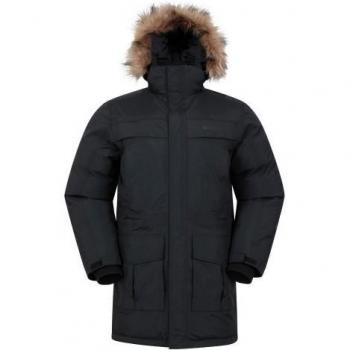 Chaqueta de plumón impermeable para hombre Mountain Warehouse Antarctic Extreme - Color Khaki - Talla S
