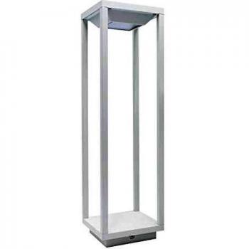 Linterna Solar Chic Big Hydra H50cm Aluminio Blanco LED Calido