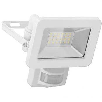 Proyector LED Exterior 20W con Sensor de Movimiento, IP44, 1700lm, Luz Neutra (4000K)