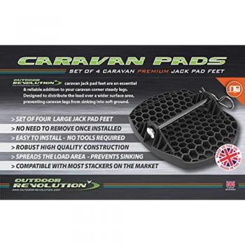 Outdoor Revolution Bases estabilizadoras para patas de caravana metallo