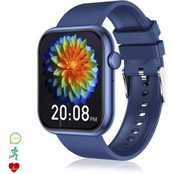 DAM Smartwatch QX7 Pro con Llamadas Bluetooth, más de 100 modos deportivos y Monitor cardiaco, O2, glucosa y de tensión.
