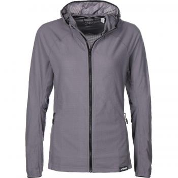 adidas W Trro Ho Fleec Sudadera, Mujer, Gris Claro