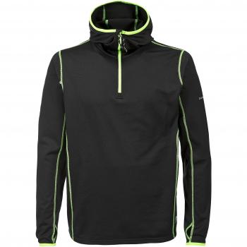 Trespass Oxy Active Hooded TP75 Top, Hombre, Negro