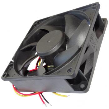 AERZETIX: Ventilador para caja de ordenador PC 24V 92x92x25mm 127,421m3/h 46dBA 4800rpm 5.28W 0.22A Vapo 3 cables 24AWG C14557
