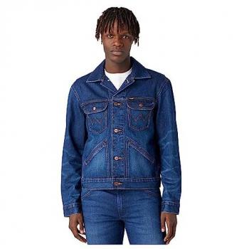 Wrangler 124MJ Far Away Denim Jacket Blue