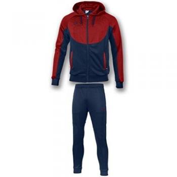 Joma Caballero Chandal Capucha Essential, Niños, Marino/Amarillo, 3XS