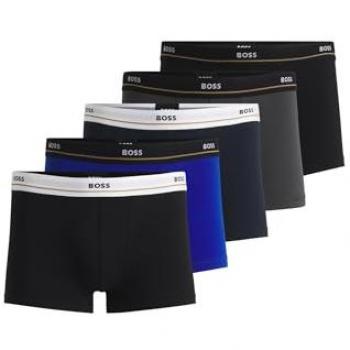 BOSS Essential Men's Boxer Shorts 5-Pack - Size S